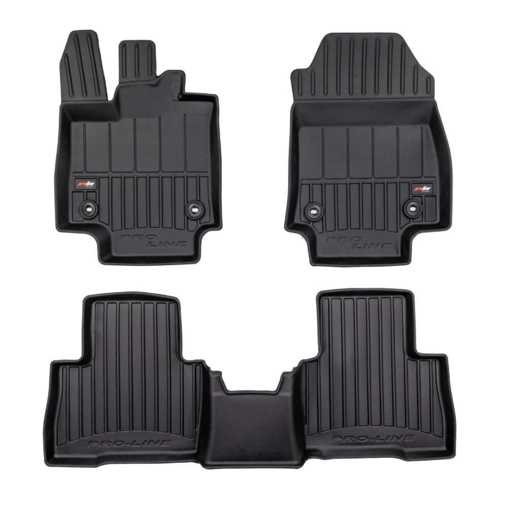 Car floor mats black LEXUS NX II (2022-...) 3D FROGUM