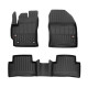 Car rubber floor mats black TOYOTA COROLLA CROSS (2022-...) 3D FROGUM