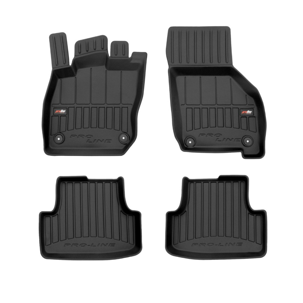 Car floor mats black AUDI A3 (8Y) Mild Hybrid (2020-...) 3D FROGUM