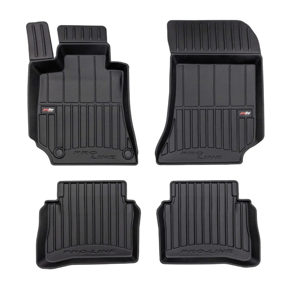 Car floor mats black MB E-Class W212 (2009-2016) 3D FROGUM