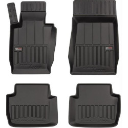 Car rubber floor mats black BMW 3 E46 (1998-2005) 3D FROGUM