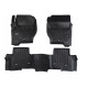 Car rubber floor mats black LAND ROVER DISCOVERY IV (2009-2016) 3D FROGUM