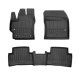 Car rubber floor mats black TOYOTA COROLLA Hatchback (2018-...) 3D FROGUM