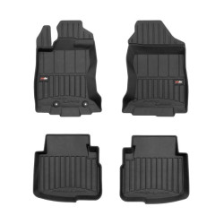 Car rubber floor mats black SUBARU OUTBACK (2020-...) 3D FROGUM