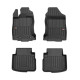 Car rubber floor mats black SUBARU OUTBACK (2020-...) 3D FROGUM