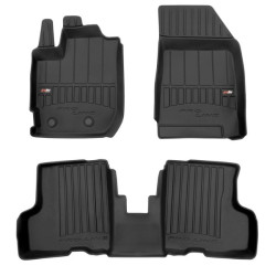 Car rubber floor mats black DACIA DUSTER (2021-...) 3D FROGUM