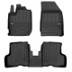 Car rubber floor mats black DACIA DUSTER (2021-...) 3D FROGUM