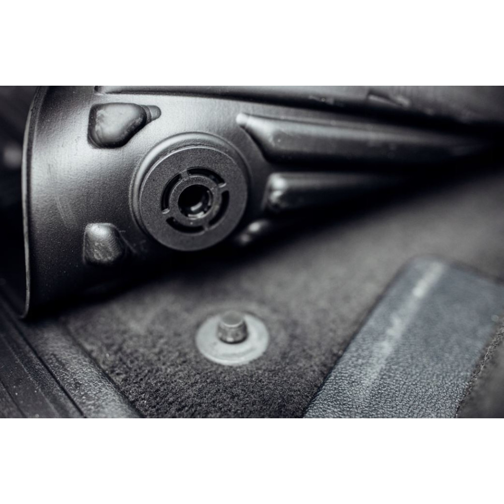 CAR RUBBER FLOOR MATS BLACK OPEL ASTRA K (2015-...) NO.77 FROGUM