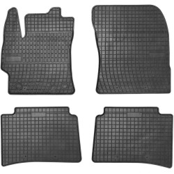 Car rubber mats black TOYOTA COROLLA SEDAN/SW (2019-...) NEGRO