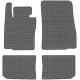 Car rubber floor mats black MINI Countryman (2010-2016) NEGRO