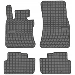 Car rubber mats black BMW 4 F32 Coupe (2014-...) NEGRO