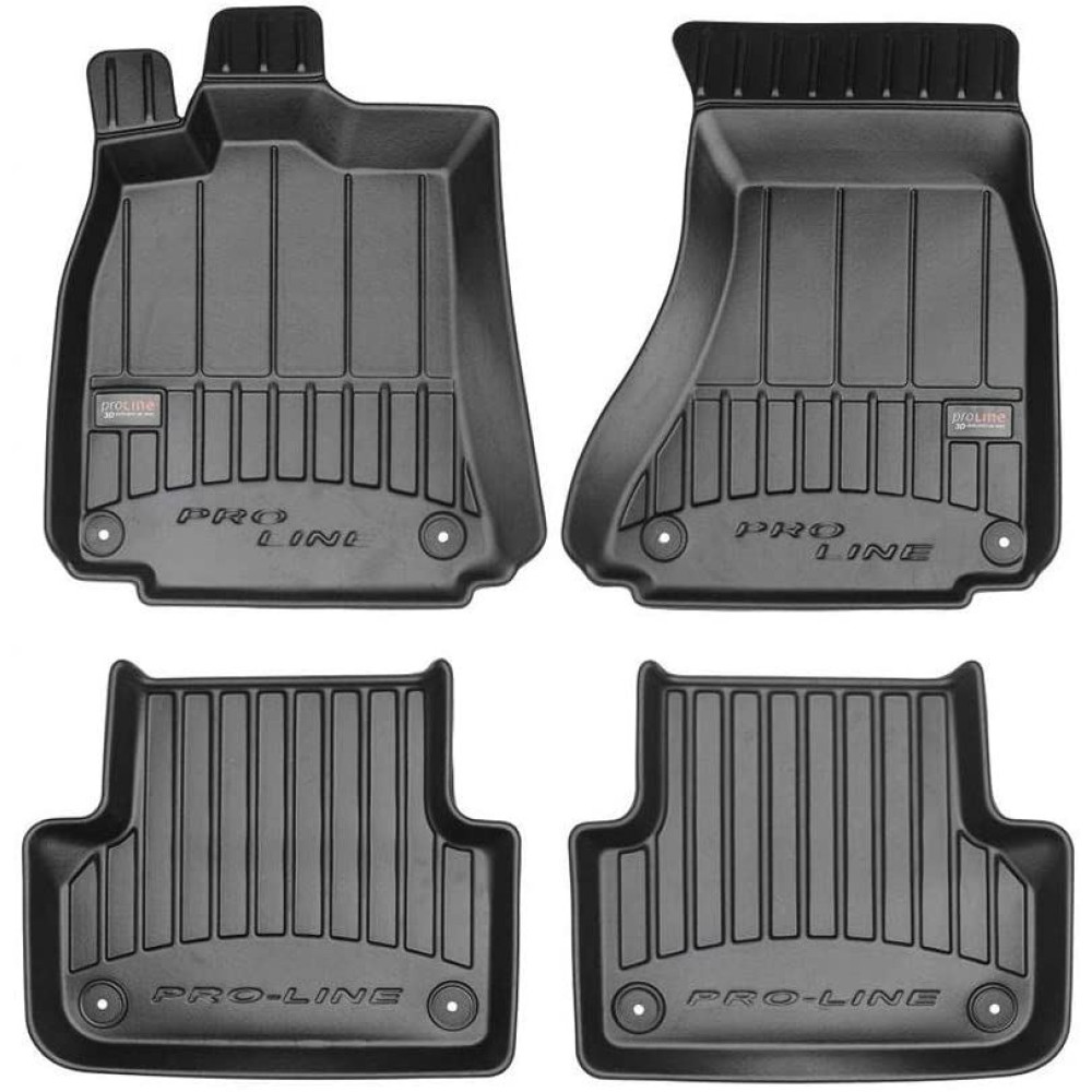 Car rubber floor mats black AUDI A5 Sportback (2009-2016) 3D FROGUM