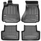 Car rubber floor mats black AUDI A5 Sportback (2009-2016) 3D FROGUM