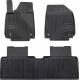 CAR RUBBER FLOOR MATS BLACK HYUNDAI IONIQ 6 (2022-...) NO.77 FROGUM
