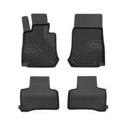 CAR RUBBER FLOOR MATS BLACK MB EQC (2020-...) NO.77 FROGUM