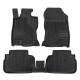 CAR RUBBER FLOOR MATS BLACK SUBARU FORESTER (2018-2024) NO.77 FROGUM
