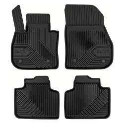CAR RUBBER FLOOR MATS BLACK BMW X1 U11 (2022-...) NO.77 FROGUM