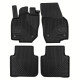 CAR RUBBER FLOOR MATS BLACK SKODA KODIAQ II (2024-...) NO.77 FROGUM
