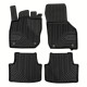 CAR RUBBER FLOOR MATS BLACK ŠKODA OCTAVIA IV eTSI (2020-...) NO.77 FROGUM