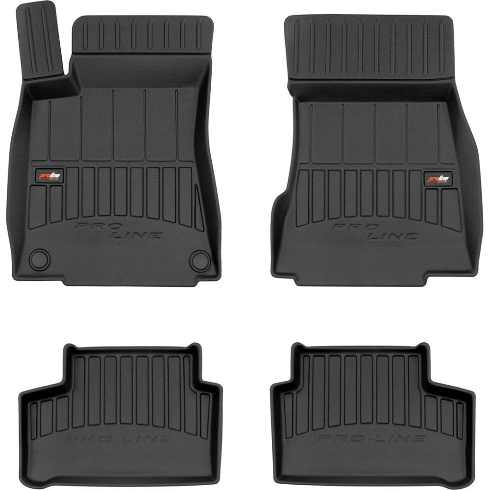 Car rubber floor mats black MB CLA II (2019-...) 3D FROGUM