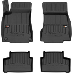 Car rubber floor mats black MB GLA II (2020-...) 3D FROGUM