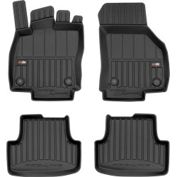 Alfombrillas de goma negras para VW GOLF 8 (2020-...) 3D FROGUM