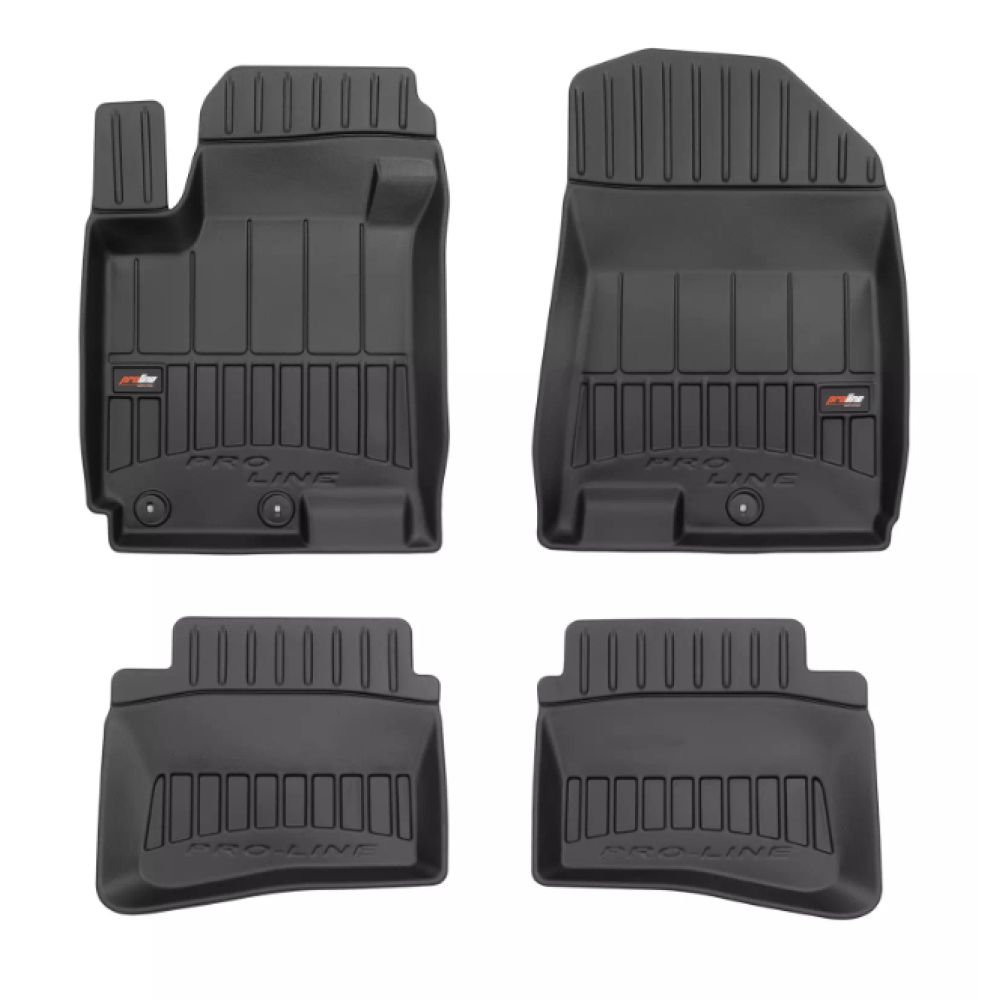 Car rubber mats HYUNDAI I20 II ( 2014-2020) 3D FROGUM