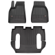 Car rubber mats TESLA MODEL X (6 seats)(2015-...) 3D FROGUM