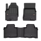 Car rubber mats SSANGYONG REXTON (2017-...) 3D FROGUM