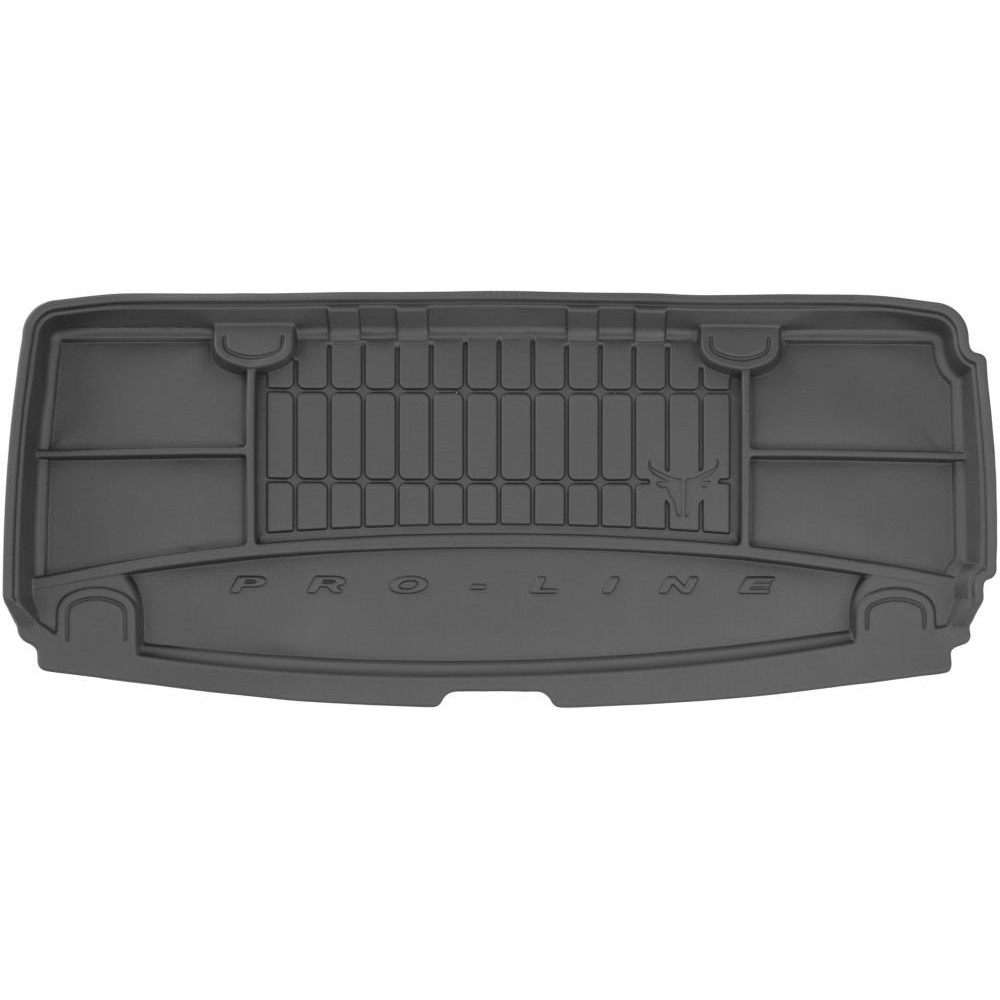 Car rubber trunk mat short MITSUBISHI OUTLANDER III (7s.)(2012-...) FROGUM