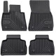 CAR RUBBER FLOOR MATS BLACK BMW X6 G06 (2020-...) NO.77 FROGUM