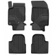 CAR RUBBER FLOOR MATS BLACK JEEP AVENGER (2023-...) NO.77 FROGUM