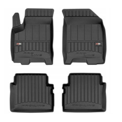 Car rubber floor mats black CHEVROLET AVEO (2003-2011) 3D FROGUM