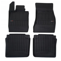Car rubber floor mats black BMW 7 G12 LONG (2015-...) 3D FROGUM 