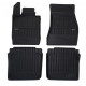 Car rubber floor mats black BMW 7 G12 LONG (2015-...) 3D FROGUM 