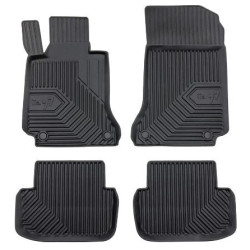 CAR RUBBER FLOOR MATS BLACK MB E-Class Coupe C207 (2010-2016) NO.77 FROGUM