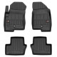 Car rubber floor mats black JEEP COMPASS (2006-2011) 3D FROGUM