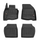 CAR RUBBER FLOOR MATS BLACK HONDA CIVIC HB 3/5D (2006-2011) 3D FROGUM 