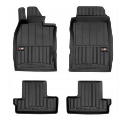 CAR RUBBER FLOOR MATS BLACK MINI COOPER (2001-2013) 3D FROGUM