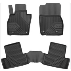 CAR RUBBER FLOOR MATS BLACK MAZDA CX-60 (2022-...) NO.77 FROGUM