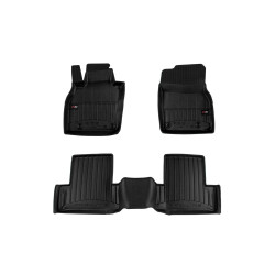 Car rubber floor mats black MAZDA CX-60 (2022-...) 3D FROGUM