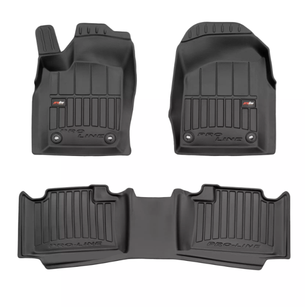 Car rubber mats DODGE DURANGO (2010-...) 3D FROGUM 