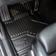CAR RUBBER FLOOR MATS BLACK BMW 7 F01 (2007-2014) 77 FROGUM 
