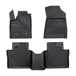 CAR RUBBER FLOOR MATS BLACK RENAULT ESPACE VI (2023-...) NO.77 FROGUM