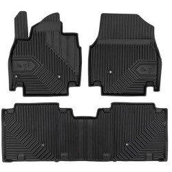 ALFOMBRILLAS DE GOMA PARA COCHE NEGRAS KIA EV9 (2023-...) N.º 77 FROGUM
