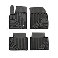 CAR RUBBER FLOOR MATS BLACK FORD FOCUS IV (2018-2025) NO.77 FROGUM
