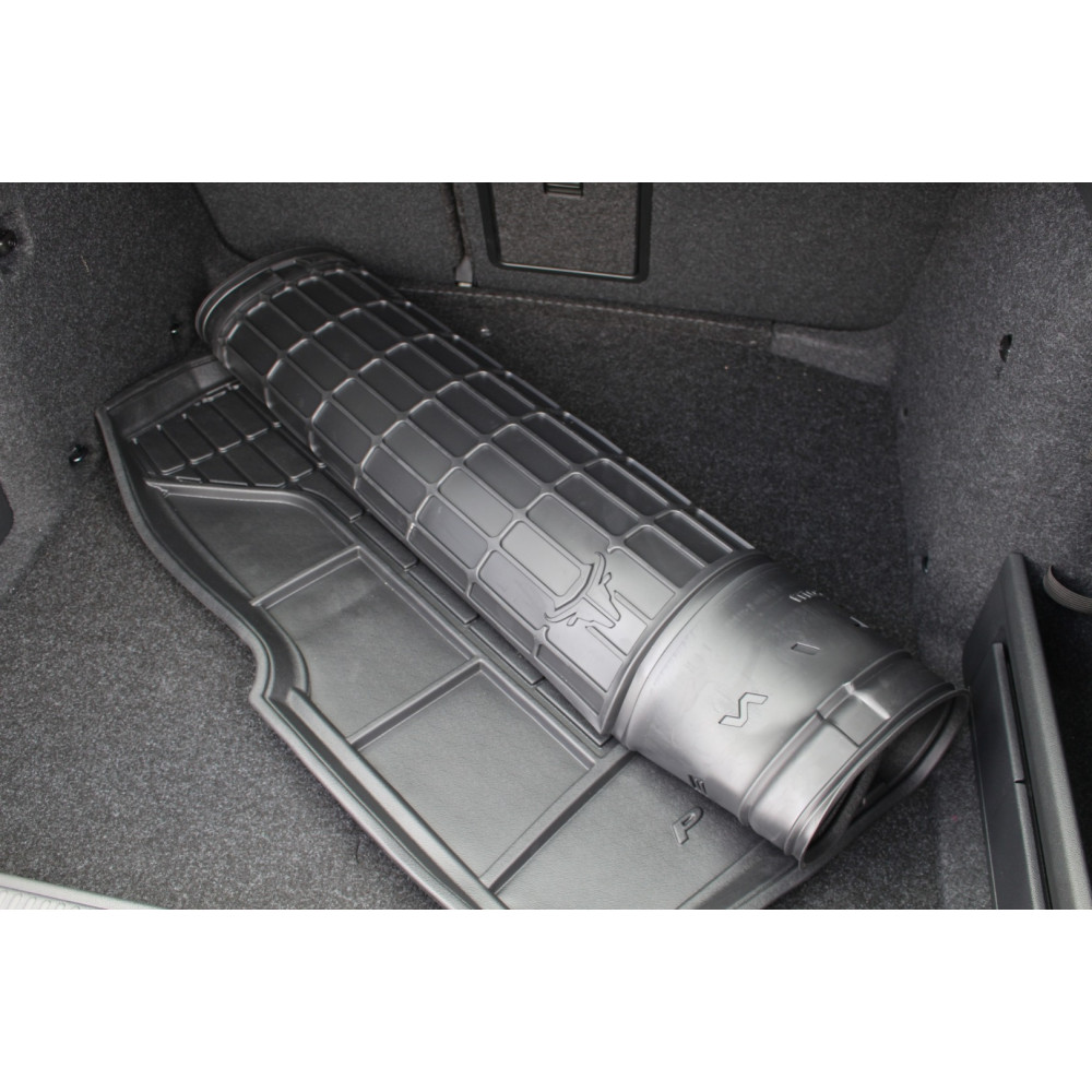 Car rubber trunk mat TOYOTA YARIS bottom floor (2020-...) FROGUM