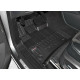 Car rubber floor mats black JAGUAR XE (2015-...) 3D FROGUM