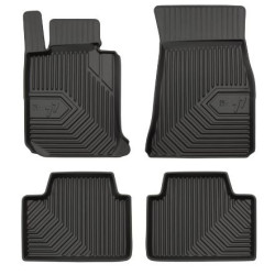 CAR RUBBER FLOOR MATS BLACK BMW 2 COUPE G42 (2022-...) NO.77 FROGUM