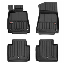 CAR RUBBER FLOOR MATS BLACK LEXUS GS (2005-2011) 3D FROGUM
